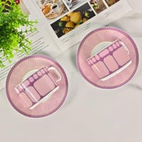 طقم اكواب سوار فسكي للكابتشينو او الشاي