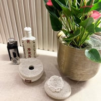 طقم مبخره حجريه قطعتين