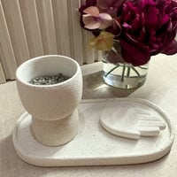 طقم مبخره 3 قطع ( حجري )