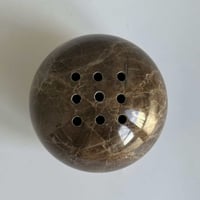 مبخرة رخام العميق كروي