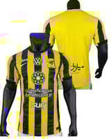 تيشيرت نادي الاتحاد السعودي مع جميع الرعايات