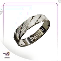 دبلة فضة رجالية فاخرة – تصميم ناعم وأناقة خالدة