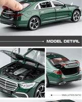 اقتني مجسم مرسيدس بنز S400 L الفاخر – قطعة فنية تج...