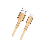 كابل بيانات ايفون جوي روم 2*1 1م - 2.4A اسود