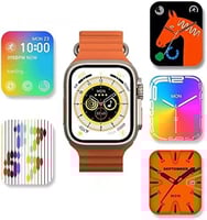 ساعة الترا الاصدار الثامن ذكية مع سوار هدية