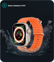 ساعة ذكية الترا اي بلس I PLUS+ سوار وشاشة حماية هد...