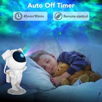 بروجيكت فضائي بضوء ليلي على شكل نجوم على شكل رائد...