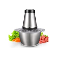 مفرمة لحوم وخضروات كهربائية من الستانلس ستيل 300 و...