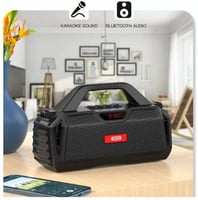 سبيكر محمول ( سبيكر مع ميكروفون مع شاشة LED )