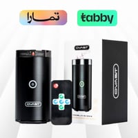 مبخرة الكترونية مع مكبر صوت بلوتوث مع ريموت تحكم ع...