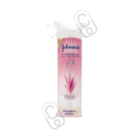 جونسون قطن دائري لتنظيف المكياج 80قطعة