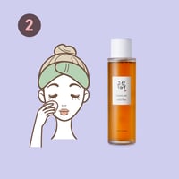 روتين البشرة الجافة الكوري