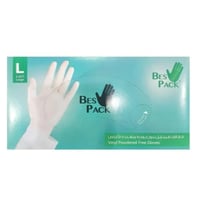 بيس باك قفازات فينايل بدون بودرة متعددة الاستخدام...
