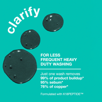 كيه-18 شامبو بيبتيد بريب ديتوكس مقشر فروة الرأس لإ...