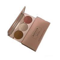 بولفير باليت للوجه اضاءة ثلاثية رقم 01 DEW ROSE