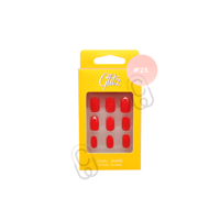 جلتز اظافر تركيب اوفال 24قطعة #25