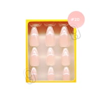 جلتز اظافر تركيب الموند 24 قطعة #20
