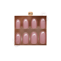 جازلي اظافر 24 قطعة #13 اوفال شيب