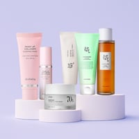 روتين البشرة الجافة الكوري