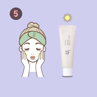 روتين البشرة الجافة الكوري