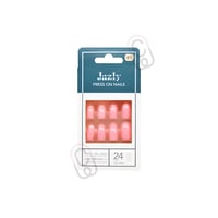 جازلي اظافر 24 قطعة #1 اوفال شيب