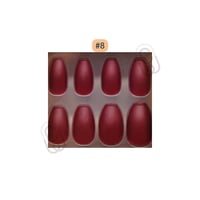 جازلي اظافر 24 قطعة #8 كوفين شيب