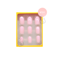 جلتز اظافر تركيب اوفال 24قطعة #24