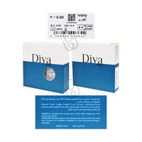 ديفا عدسات شهرية- ايفوري