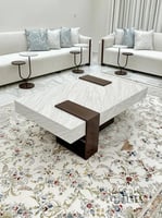 طقم طاولات من 7 قطع ذات جودة عالية - خدمة دائرية