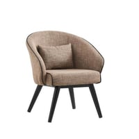 كرسي بمسند ذراعين قماش