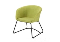 كرسي بمسند ذراعين قماش