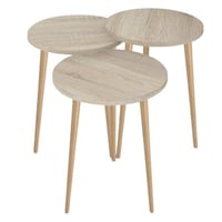 طقم طاولات ثلاث قطع