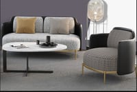 كنب مودرن مع طاولة قهوة