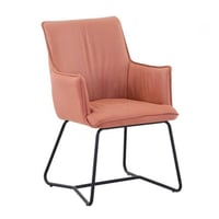 كرسي بمسند ذراعين قماش