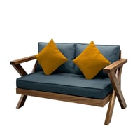 كرسي ثنائي لطقم جلسات خارجية جميع الالوان