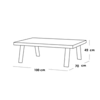 طقم جلسة خارجية - قرن الغزال- مع طاولتين خدمة وغطا...