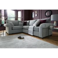 كنبة زاوية 250×180×70×70 سم - رمادي