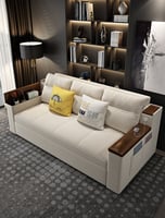 أريكة سرير مع طاولة بافون