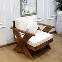 كرسي مفرد لطقم جلسات خارجية جميع الالوان