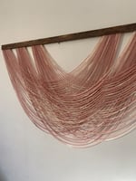 لوحه جداريه لون وردي