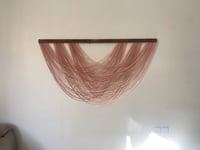 لوحه جداريه لون وردي