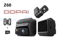 مجموعة داش كام DDPAI Z60 4K امامي وخلفي