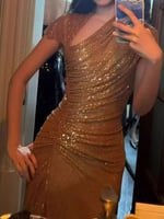 فستان لجين عمران