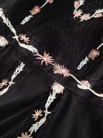 فستان تل اسود