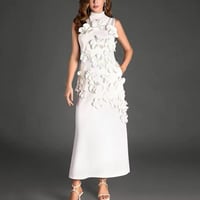 فستان ثلاثي الابعاد