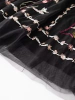 فستان تل اسود