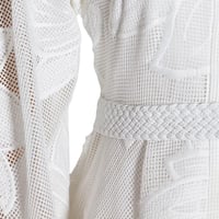 فستان ابيض قصير