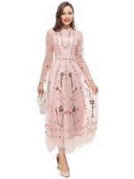 فستان تل اسود