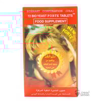بيو ييست أقراص خميرة بيو ييست فورت - 72 قرص
