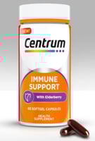 1 Centrum Immune Support With Elderberry 60 Capsul...